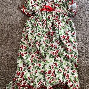 Cherry Print Kids Nightgown